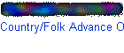 Country/Folk Advance Orders